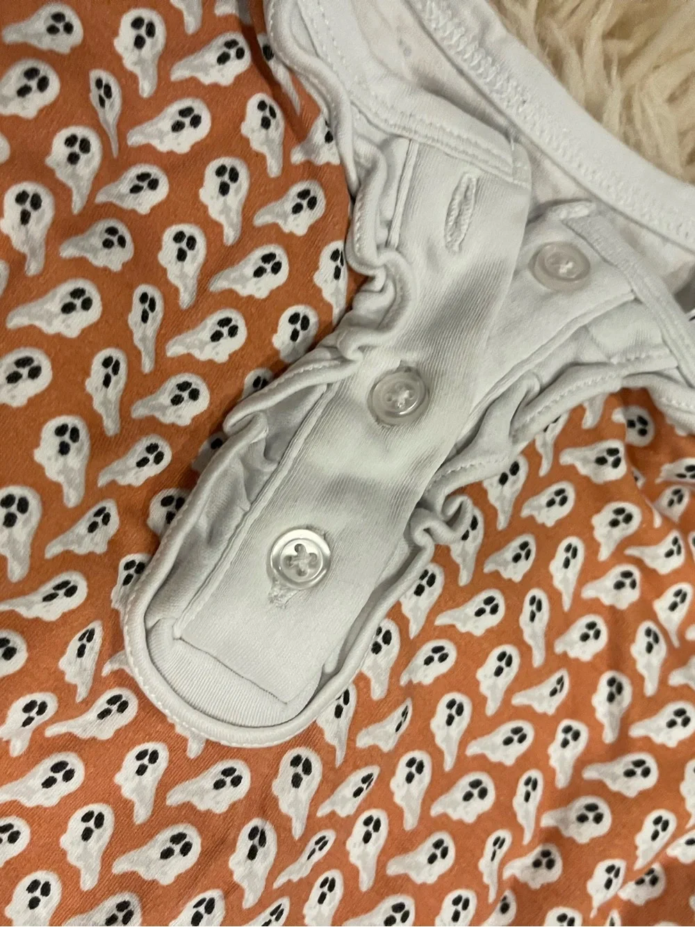 Lila & Hayes Ghost Halloween pajamas